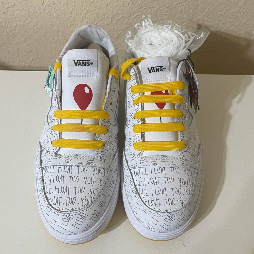 Vans It Pennywise Lowland Sneaker Shoe Horror ComfyCush House of Terror 7.5 Mens